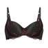 Soutien-gorge à armatures préformé Silke, Noir