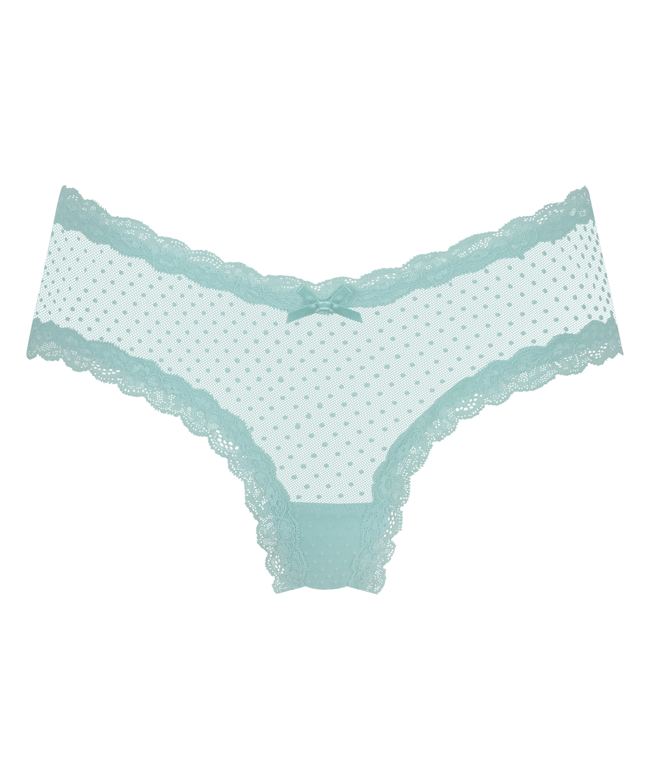 Slip br&eacute;silien V-shape Mesh, Bleu, main