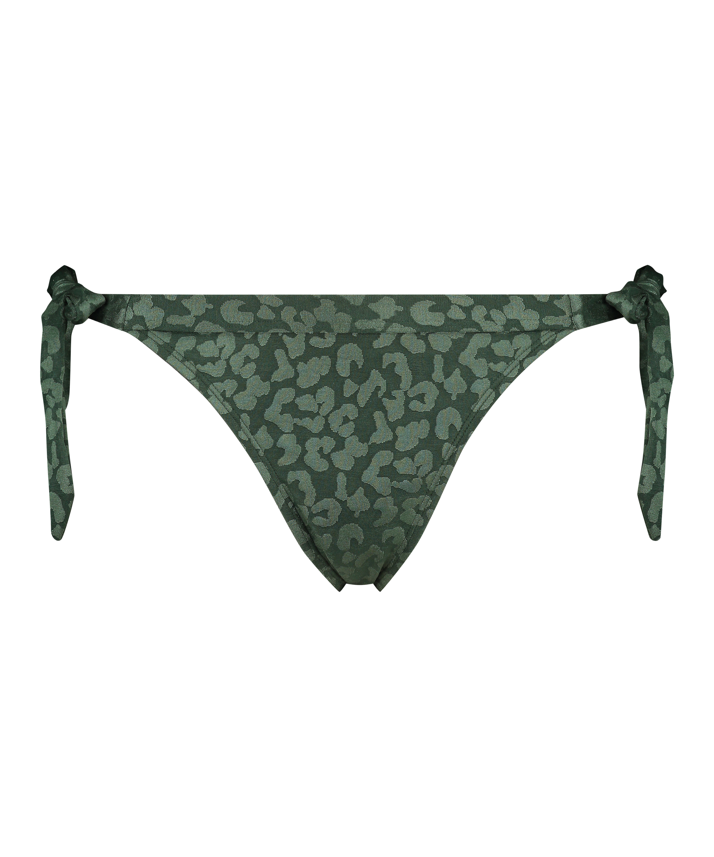 Bas de bikini br&eacute;silien Tonal Leo, Vert, main