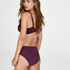 Slip taille haute Sophie, Violet