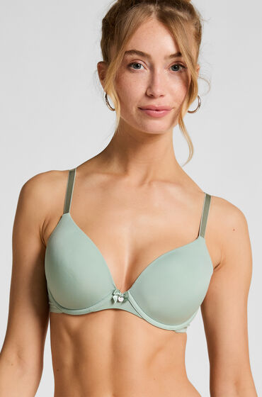 Hunkemöller Soutien-gorge à armatures préformé Plunge Vert Hunkemöller Soutien-gorge à armatures préformé Plunge Vert