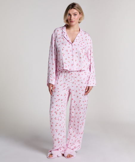 Pantalon Satin, Rose