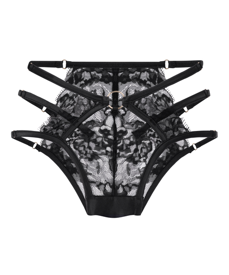 Culotte brésilienne Nienke, Noir