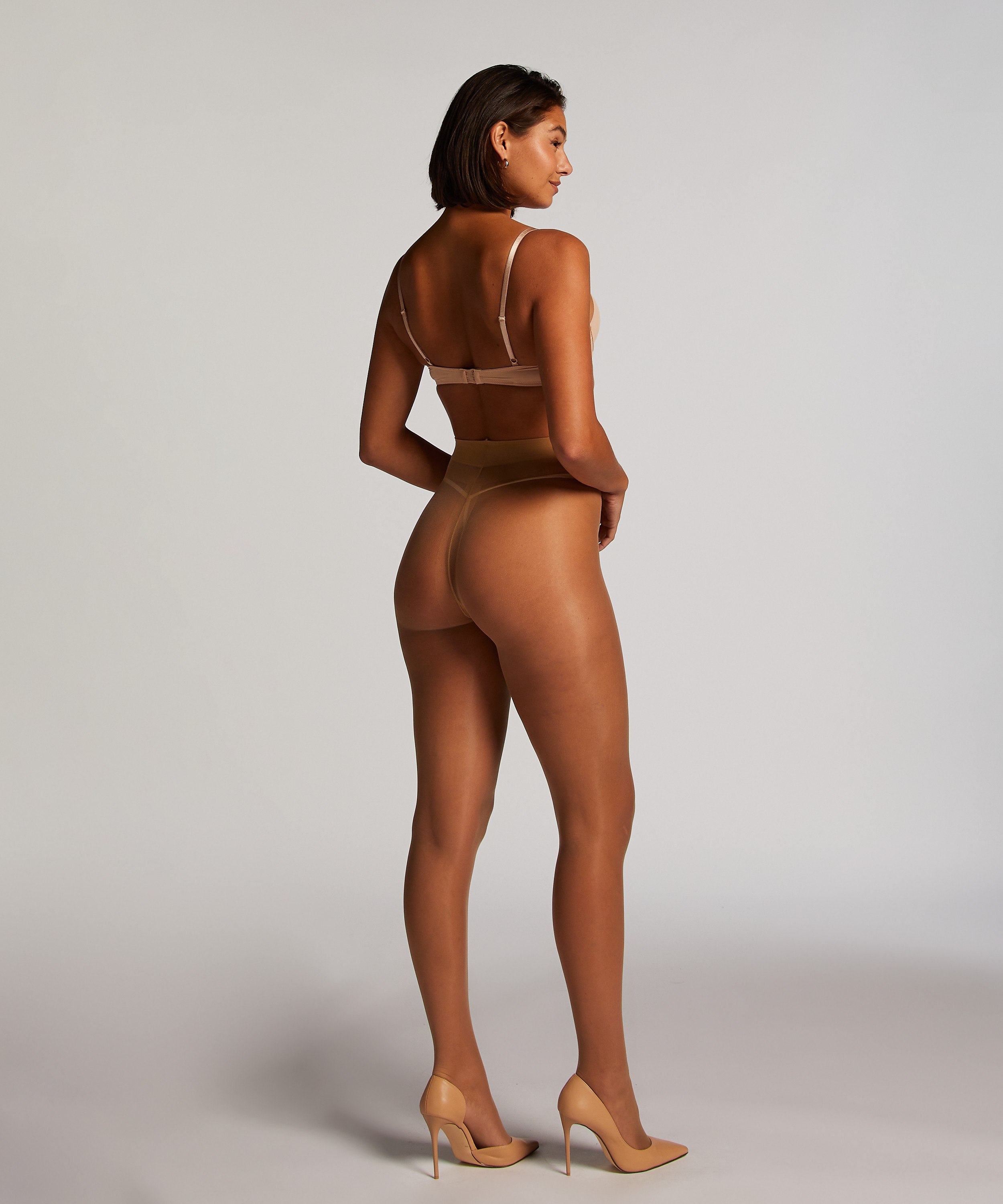 Collants 15 Denier Anti-ladder, Beige, main