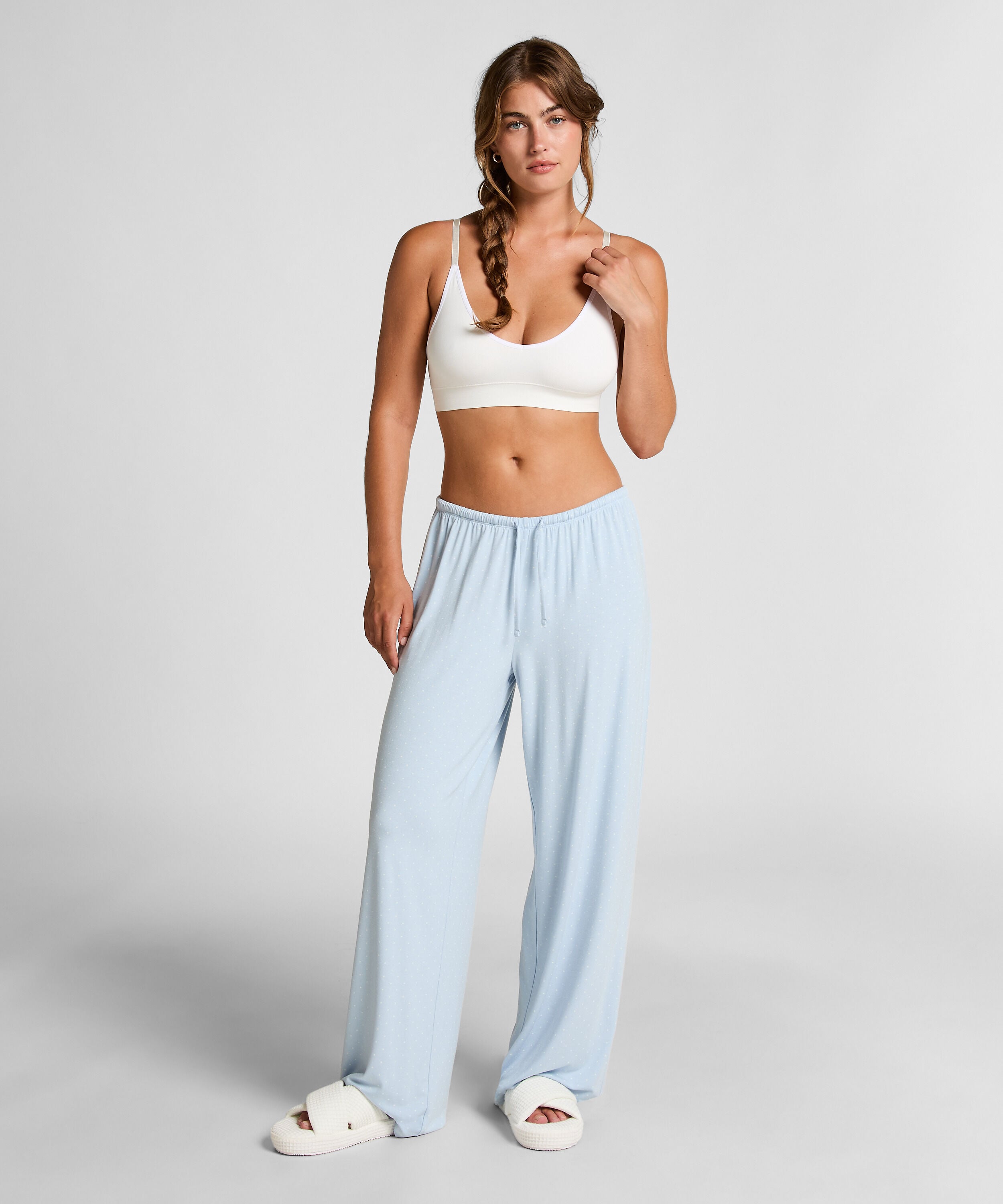 Pantalon de Pyjama Rayé, Bleu Pantalon de Pyjama Rayé, Bleu