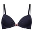 Soutien-gorge &agrave; armatures pr&eacute;form&eacute; Plunge, Bleu
