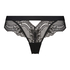 Slip brésilien Donna Sparkle, Noir