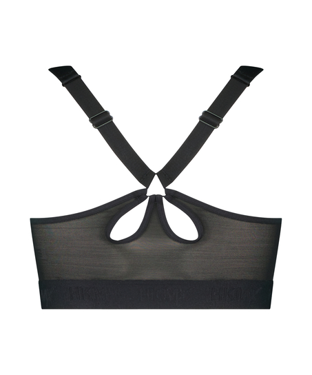 HKMX Soutien-gorge de sport The Pro Maintien niveau 3, Bleu