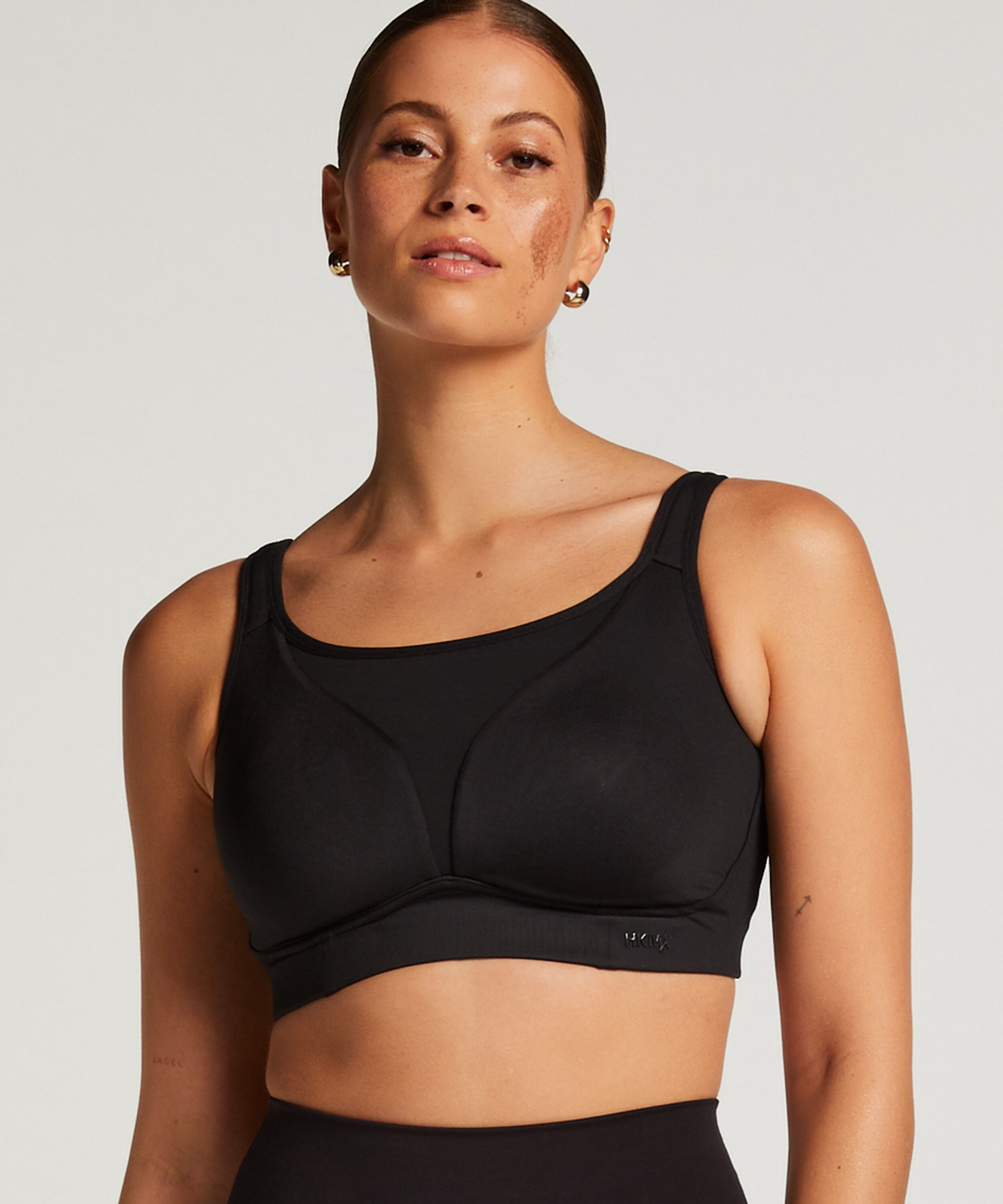 Soutien-gorge de sport HKMX The Elite Level 3, Noir