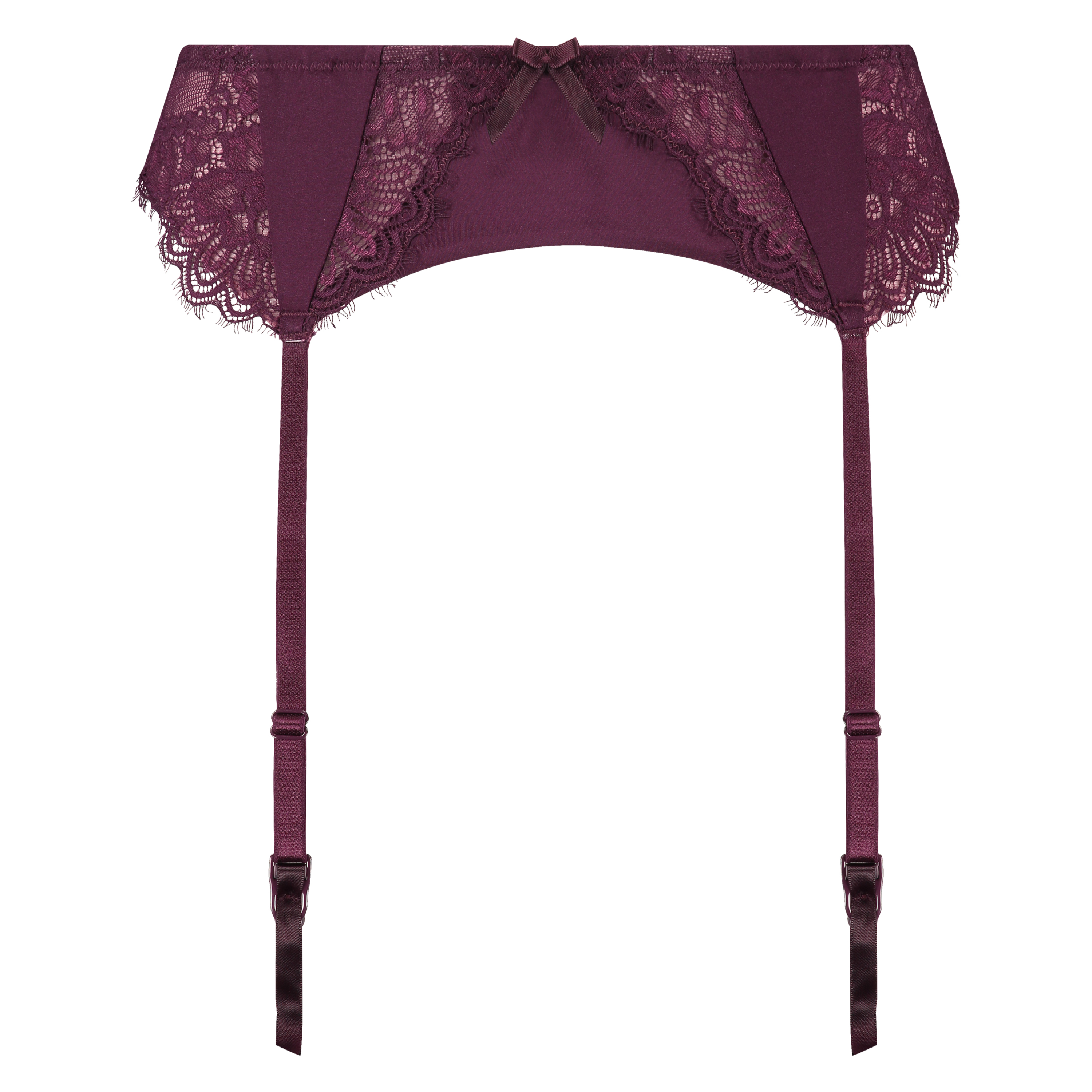 Porte-jarretelles Macy, Violet, main