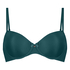 Soutien-gorge à armatures préformé Demi, Vert