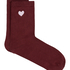 Chaussettes courtes en modal, Rouge