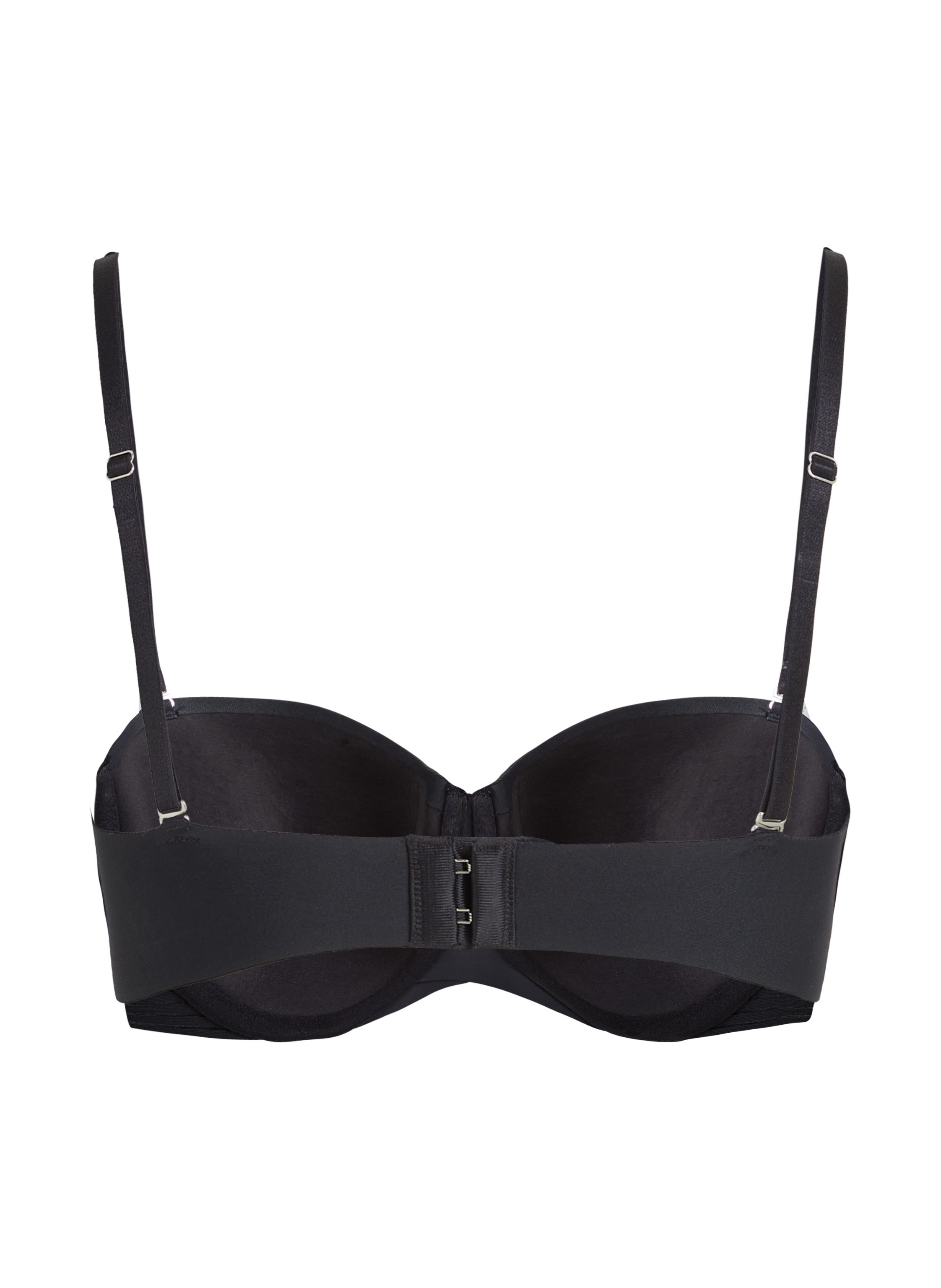 Soutien-gorge à armatures préformé sans bretelles Jane, Noir, main