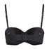 Soutien-gorge à armatures préformé sans bretelles Jane, Noir