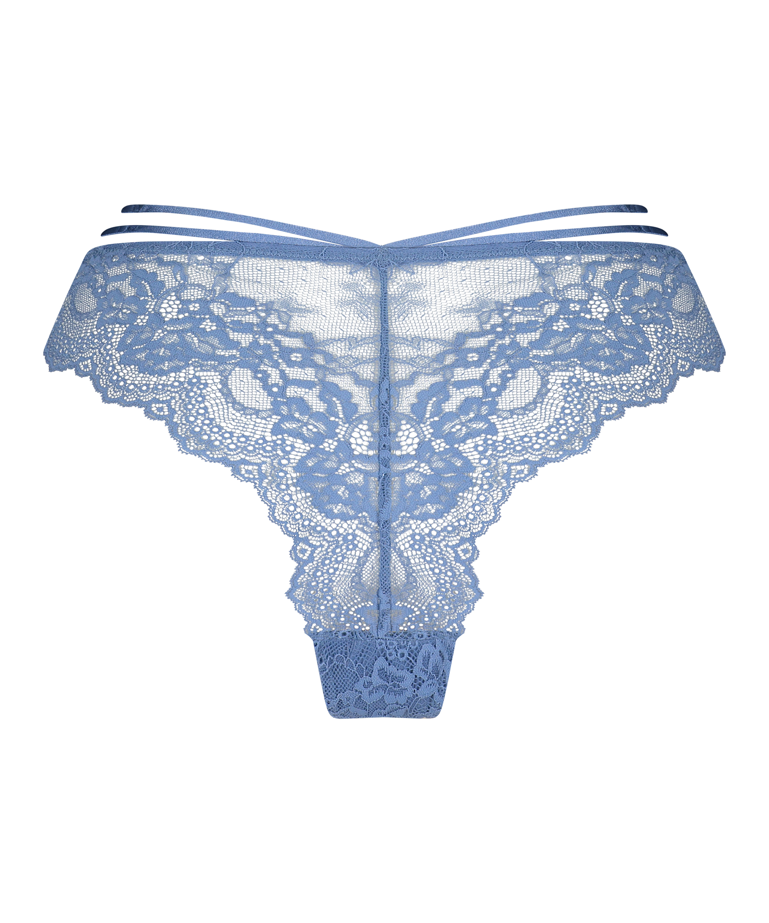 Slip brésilien Shay, Bleu, main