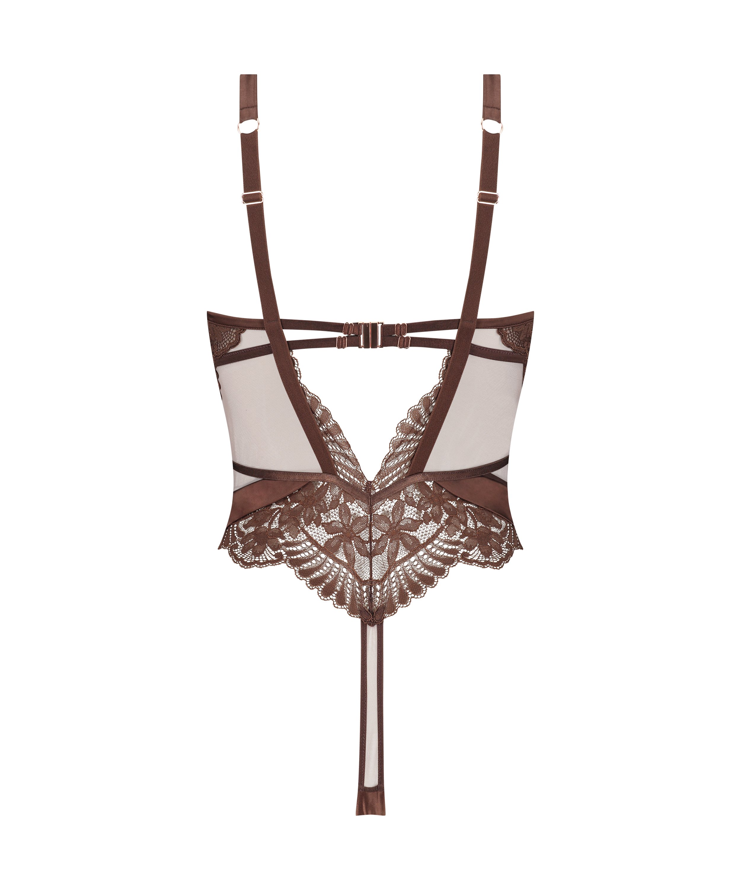 Body Indigo, Marron, main