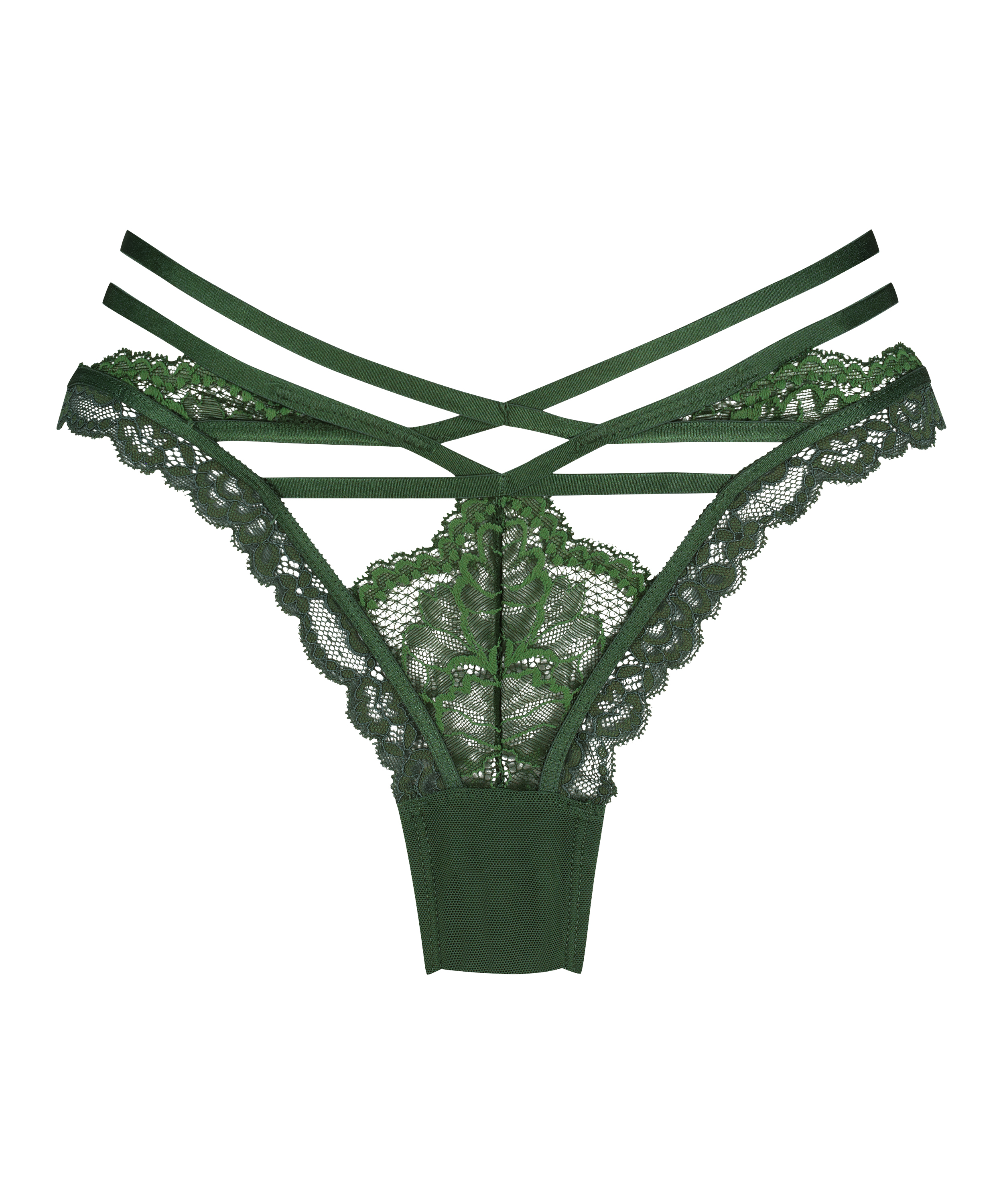 Slip br&eacute;silien Jojo, Vert, main