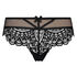 Slip br&eacute;silien Lucia, Noir