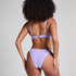 Haut de bikini préformé à armatures Scallop, Violet