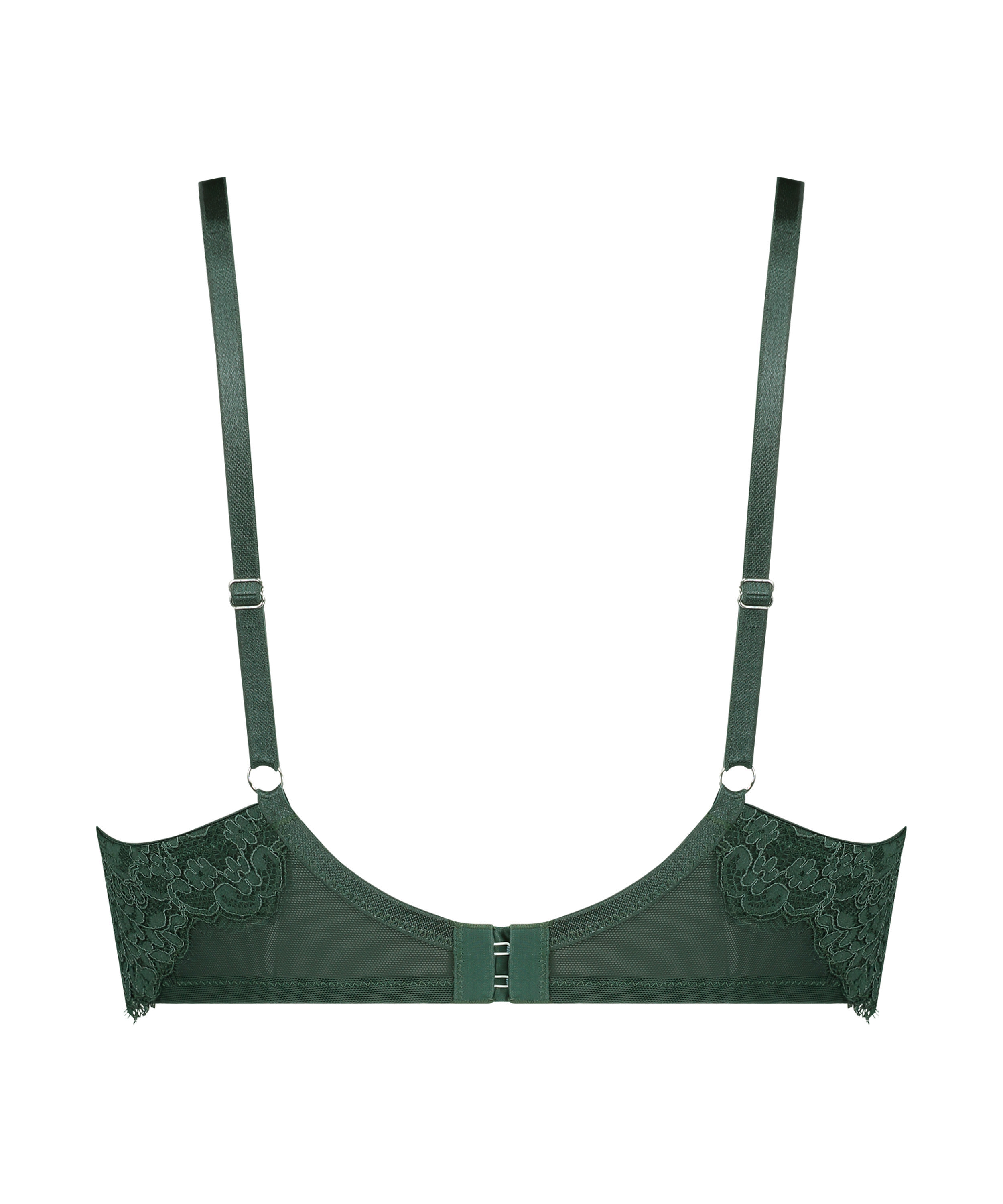 Soutien-gorge &agrave; armatures non pr&eacute;form&eacute; Pauline, Vert, main