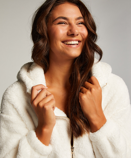 Veste Polaire, Blanc