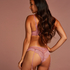 Slip br&eacute;silien taille haute Cecile, Rose