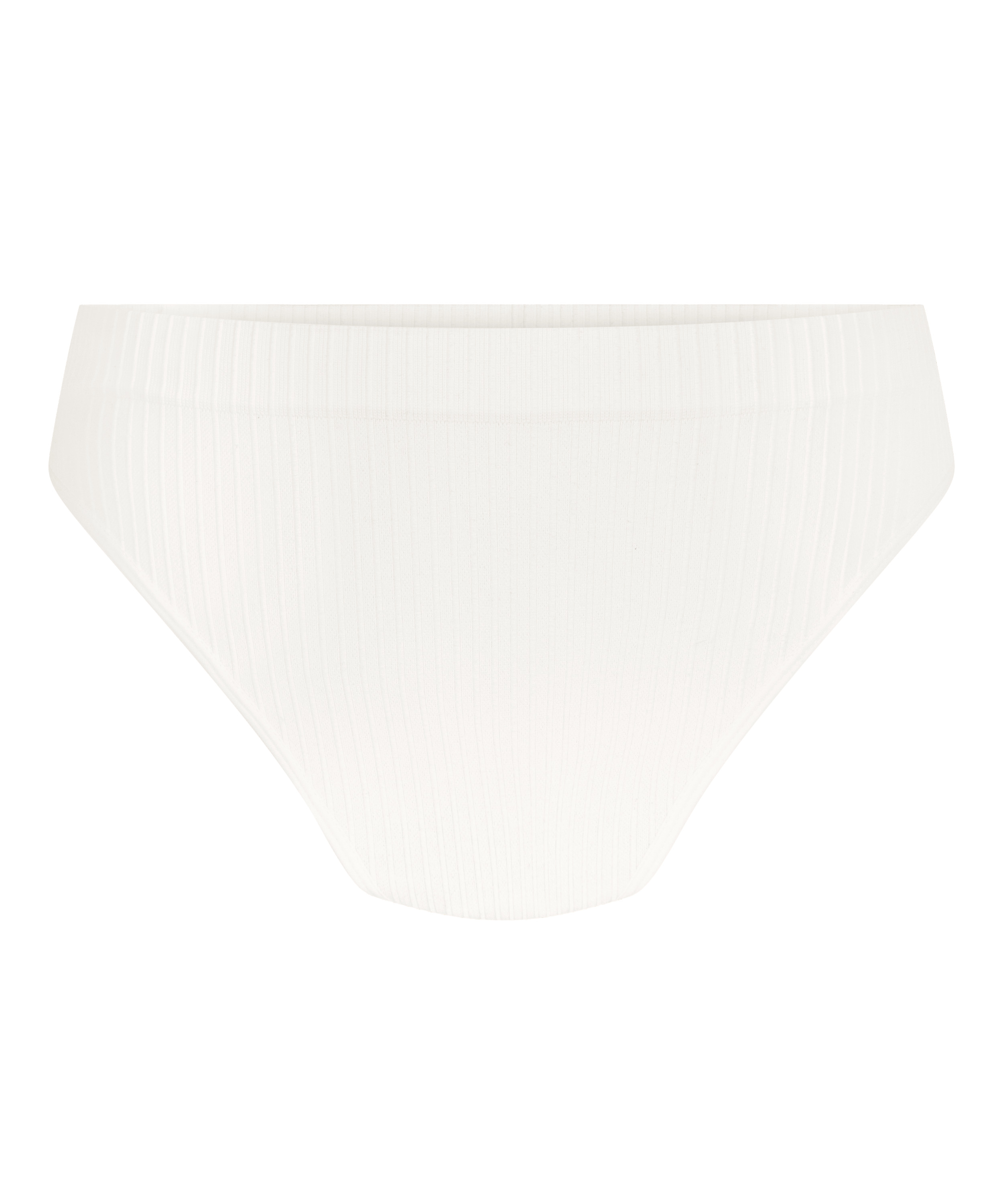 Slip brésilien Dianne, Blanc, main