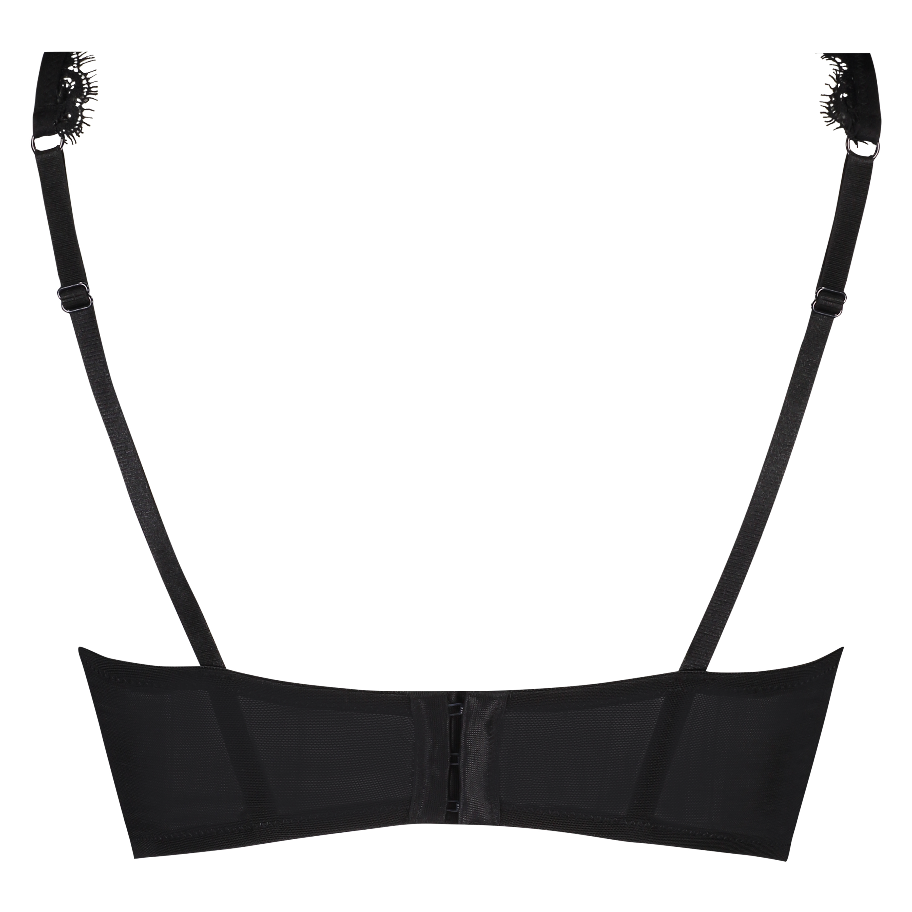 Soutien-gorge à armatures non-préformé longline Marilee, Noir, main