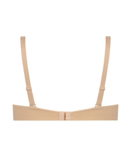 Soutien-gorge à armatures non-préformé Satin Fleece, Beige