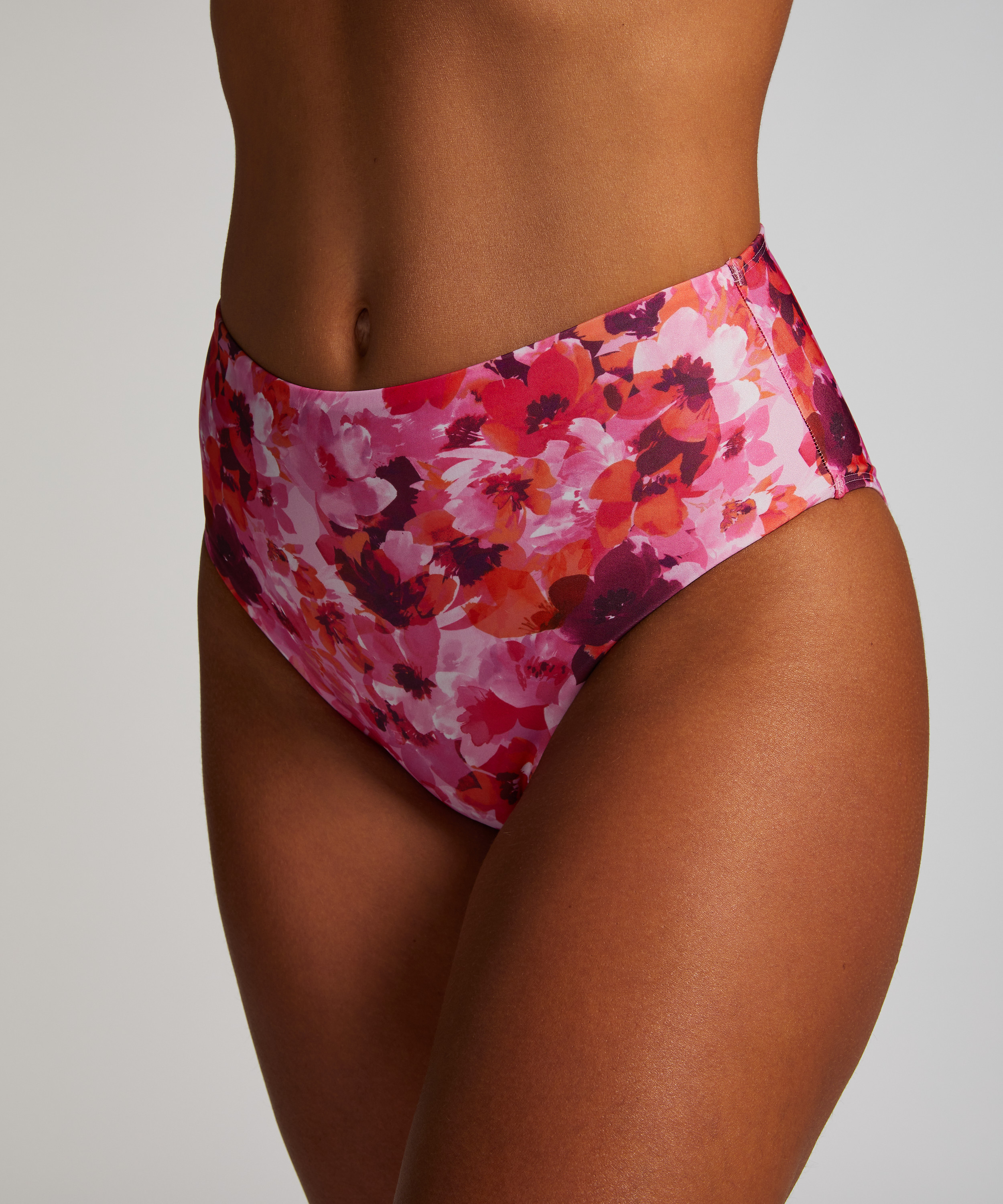 Slip de Bikini Rio Floral, Rose, main