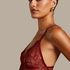 Camisole Lace Delphine, Rouge