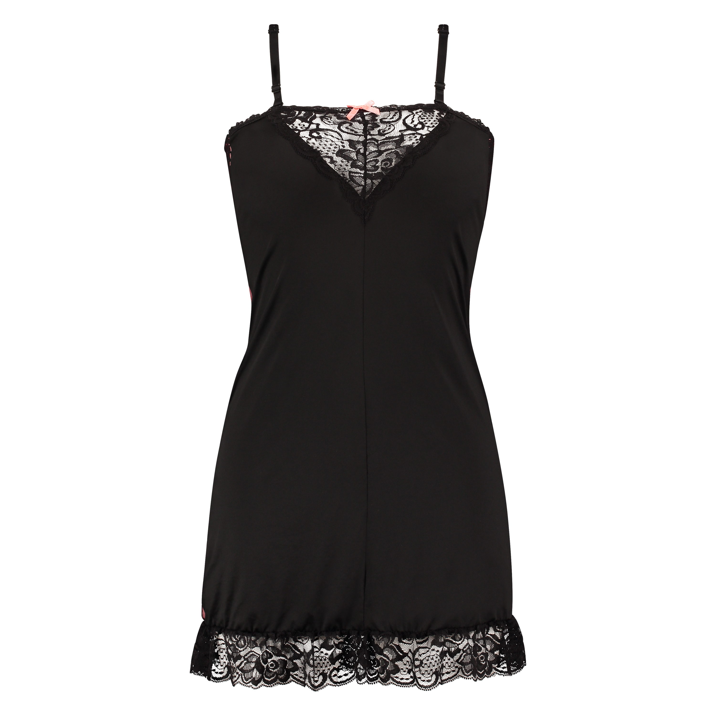 Slip strapless, Noir, main