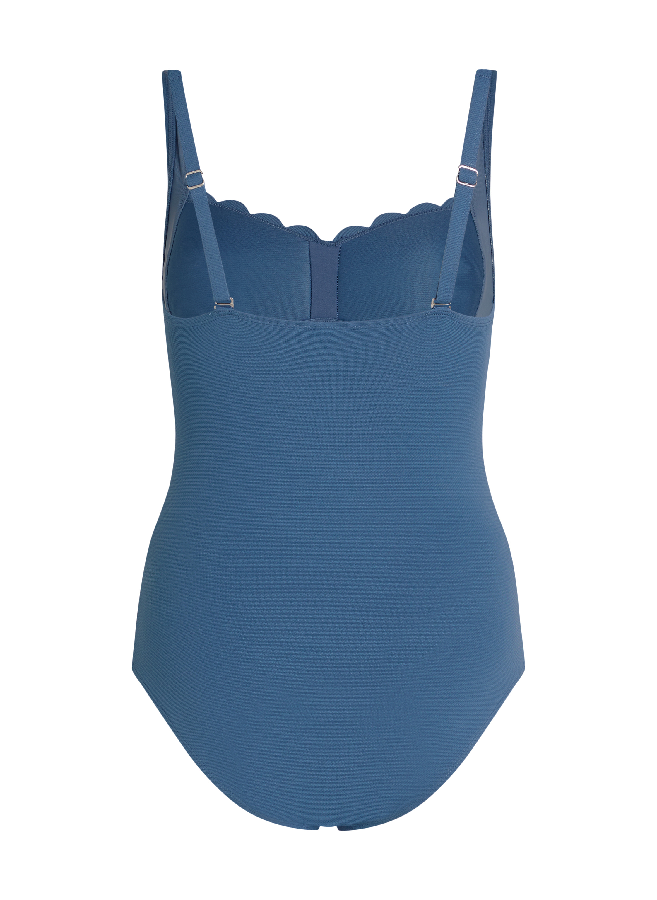 Maillot de bain Shaping Scallop, Bleu, main