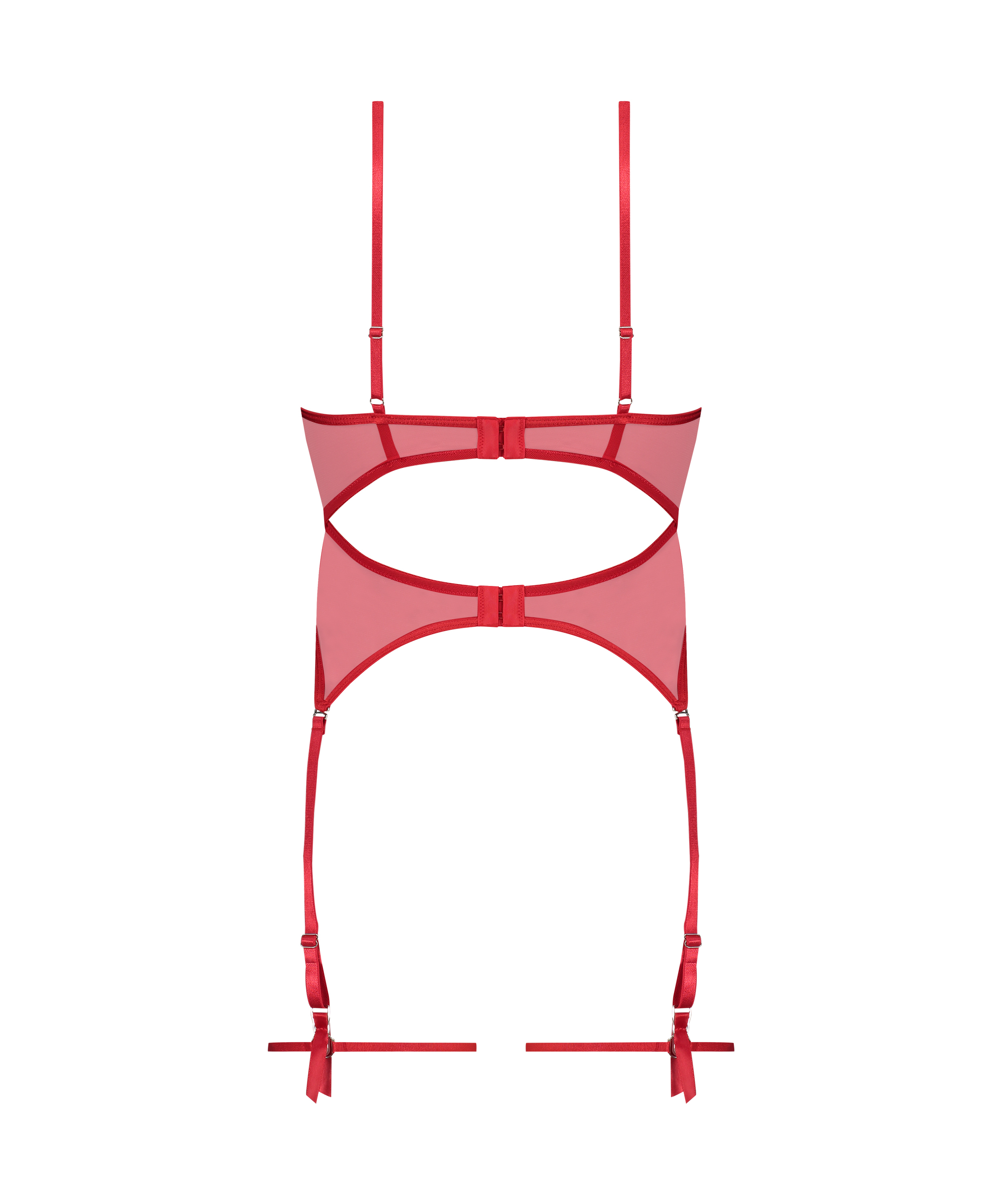 Bustier Isabelle, Rouge, main