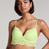 Soutien-gorge préformé sans armatures longline Shiloh, Vert