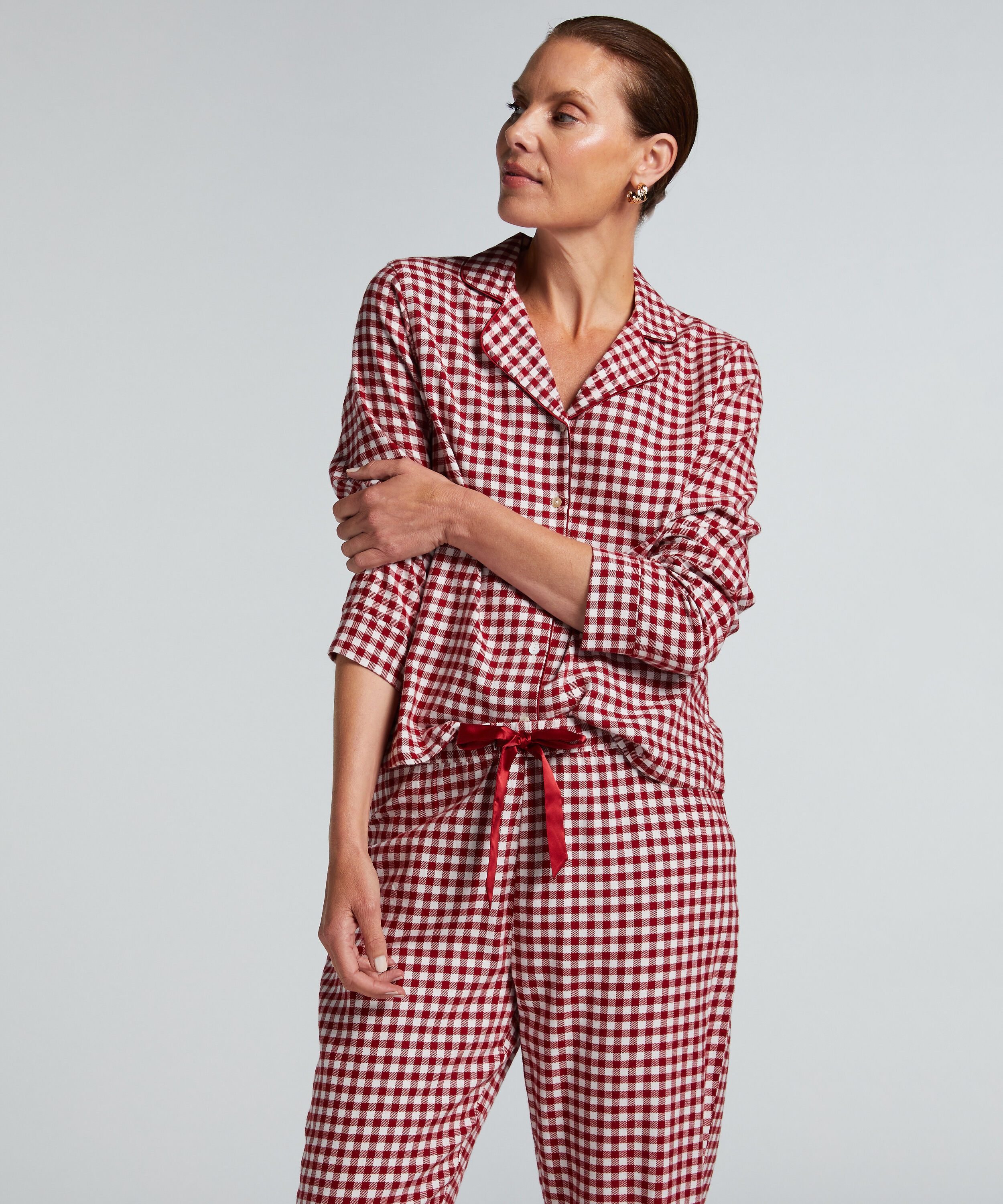 Ensemble pyjama Flannel, Rouge