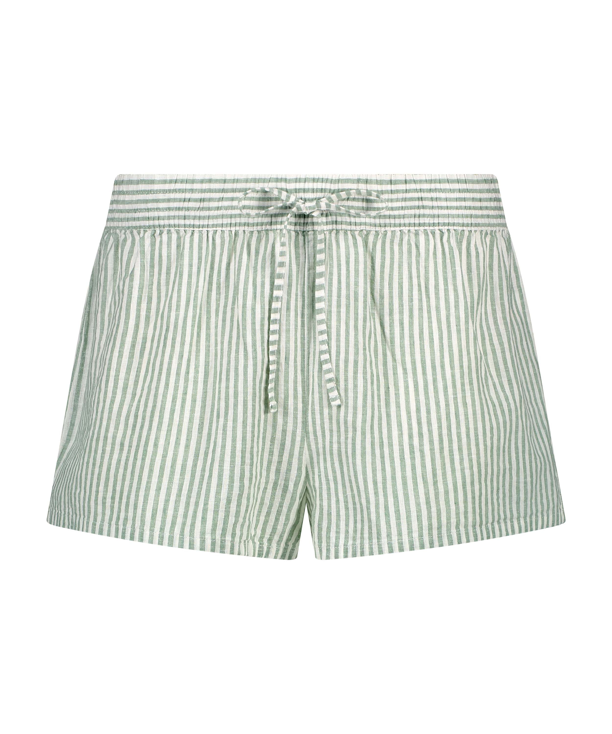Shorts de pyjama Lin, Vert, main