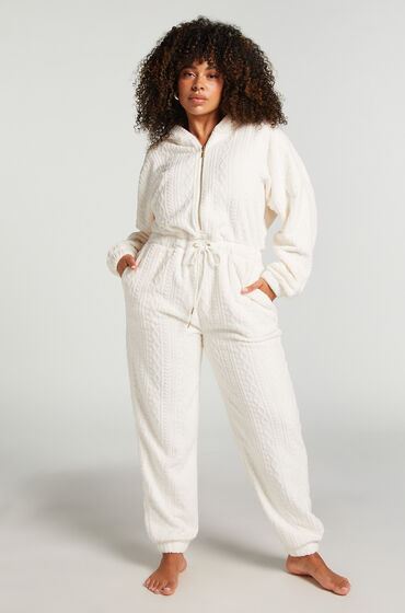 Hunkemöller Onesie Fleece Blanc