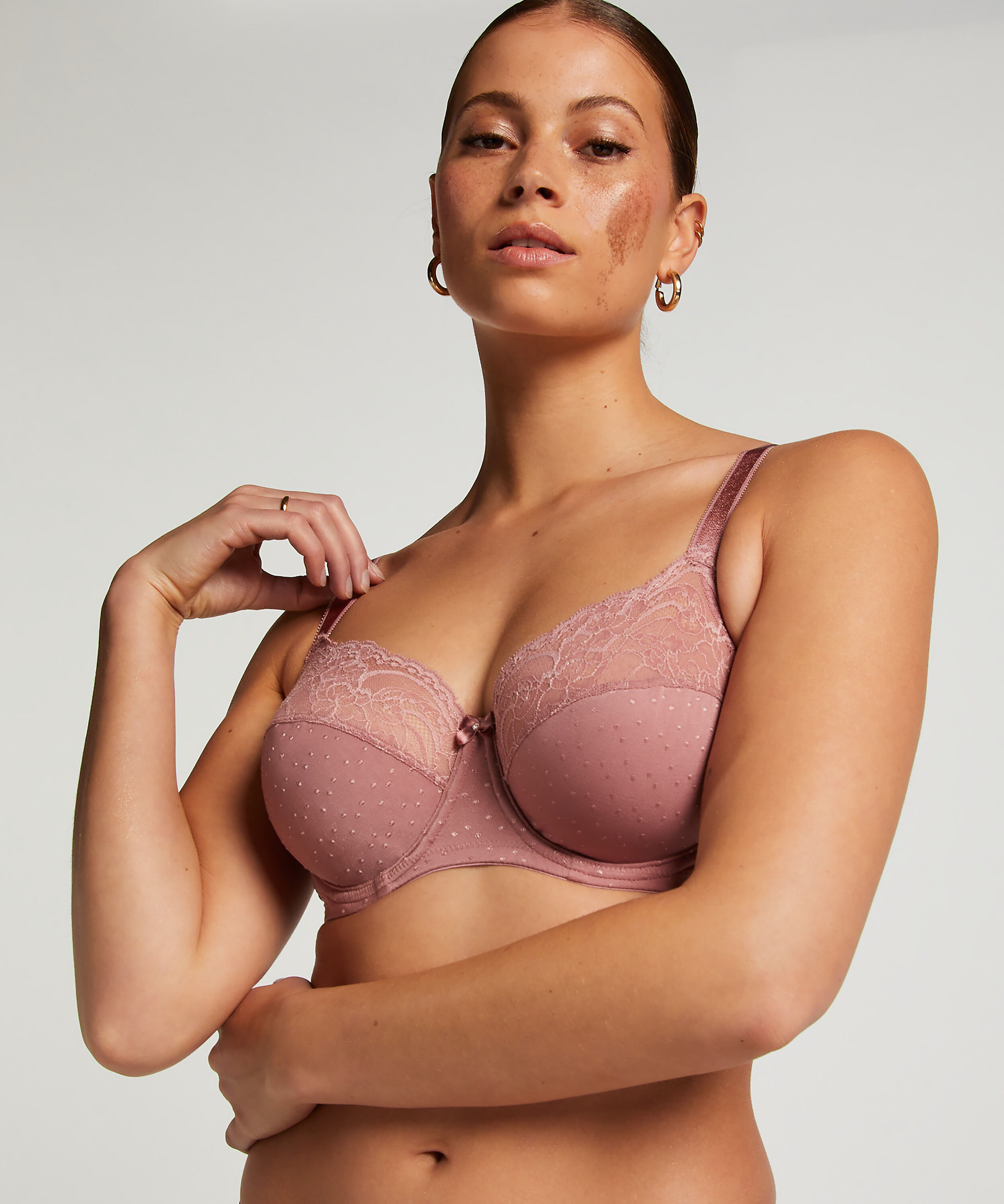 Soutien-gorge à armatures non-préformé Sophie, Rose Soutien-gorge à armatures non-préformé Sophie, Rose