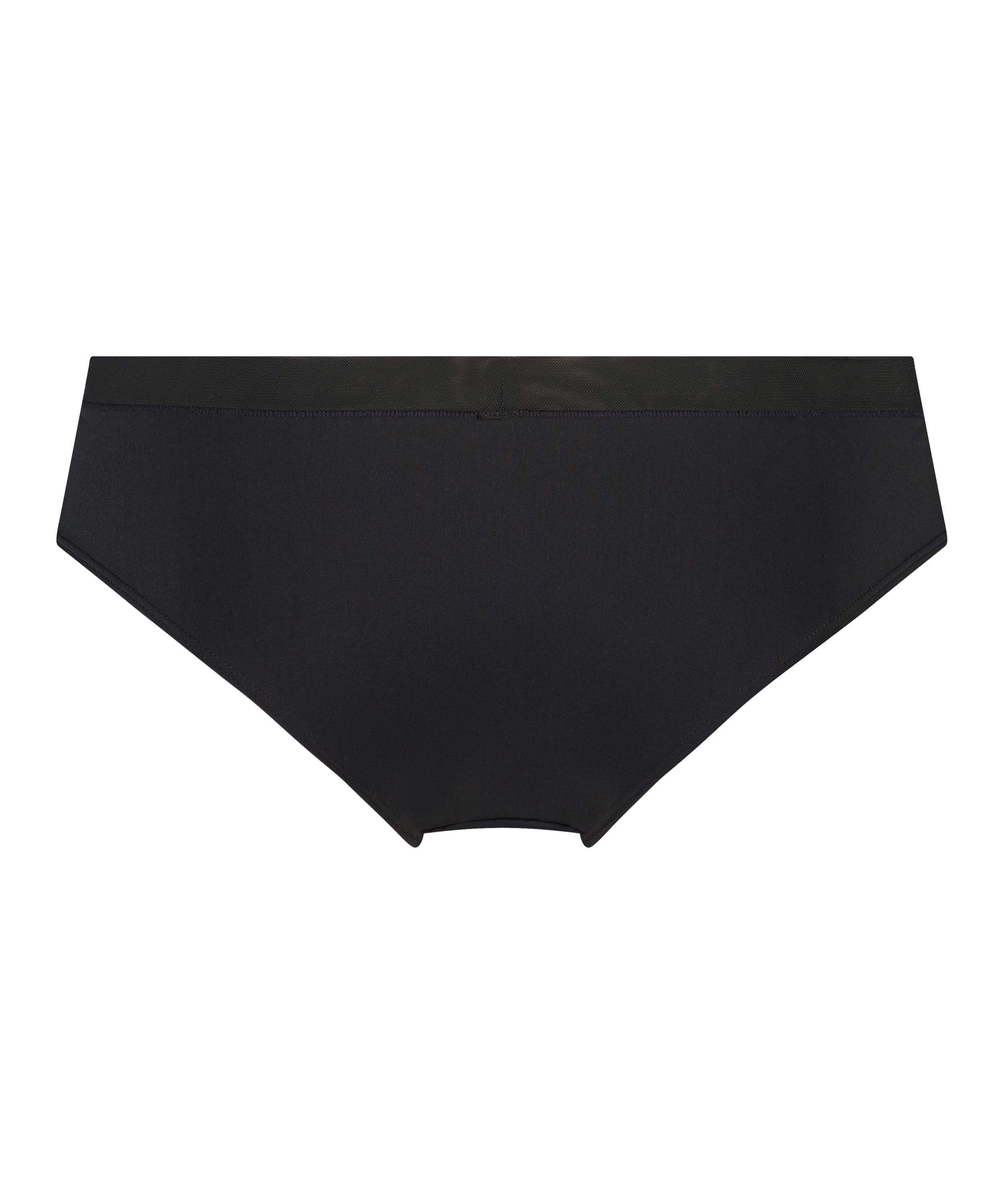 Slip brésilien Mesh, Noir, main