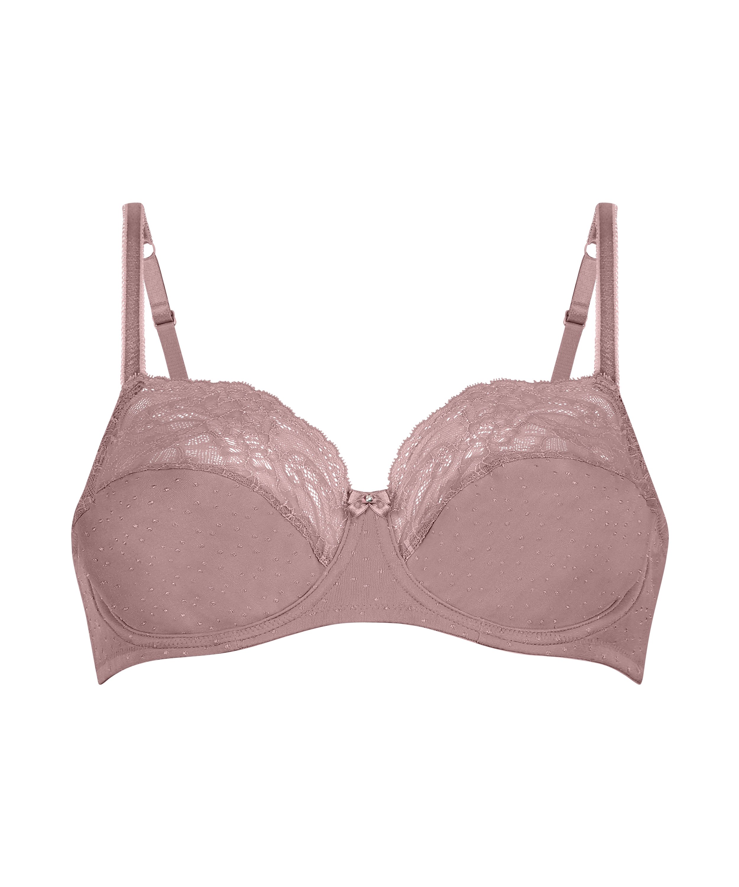 Soutien-gorge à armatures non-préformé Sophie, Rose, main