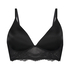 Soutien-gorge rembourré sans armatures Leonie, Noir
