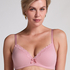 Soutien-gorge sans armatures préformé Lola, Rose