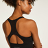 Soutien-gorge de sport HKMX The Comfort Niveau 1, Noir