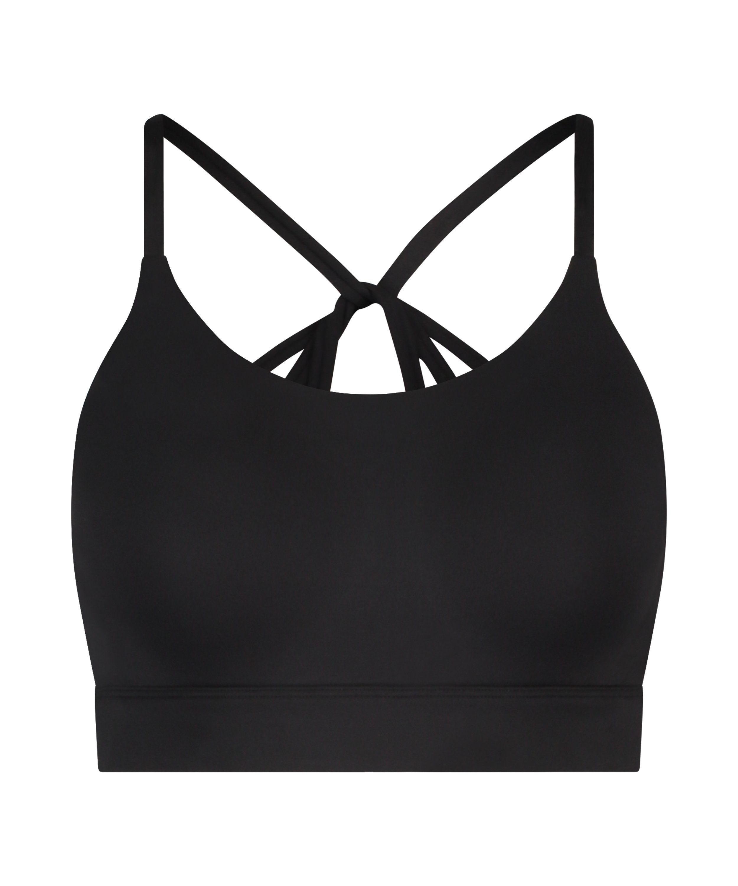 HKMX Brassière de sport de niveau 1, Noir, main