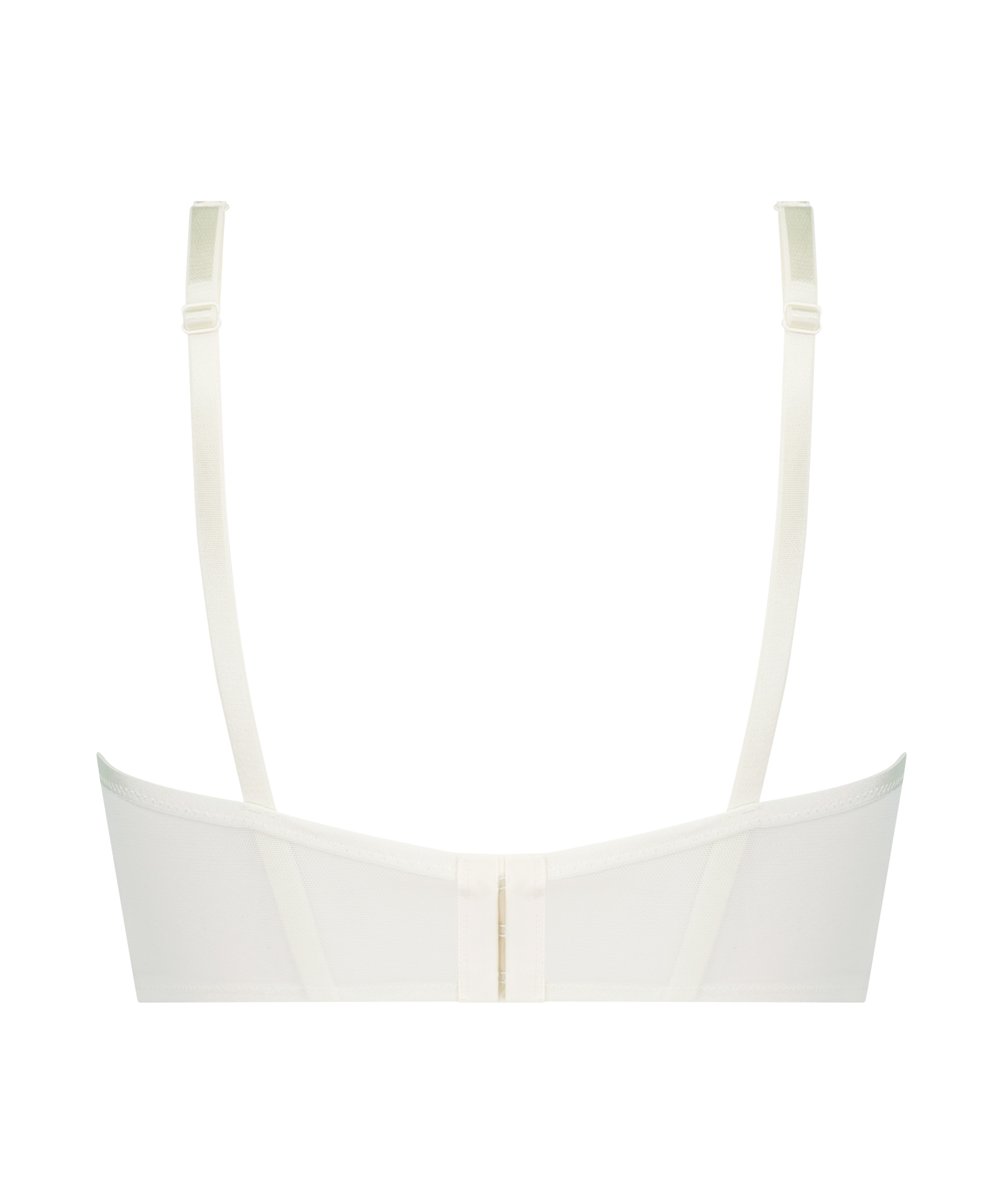 Soutien-gorge bustier préformé à armatures Catrin, Blanc, main