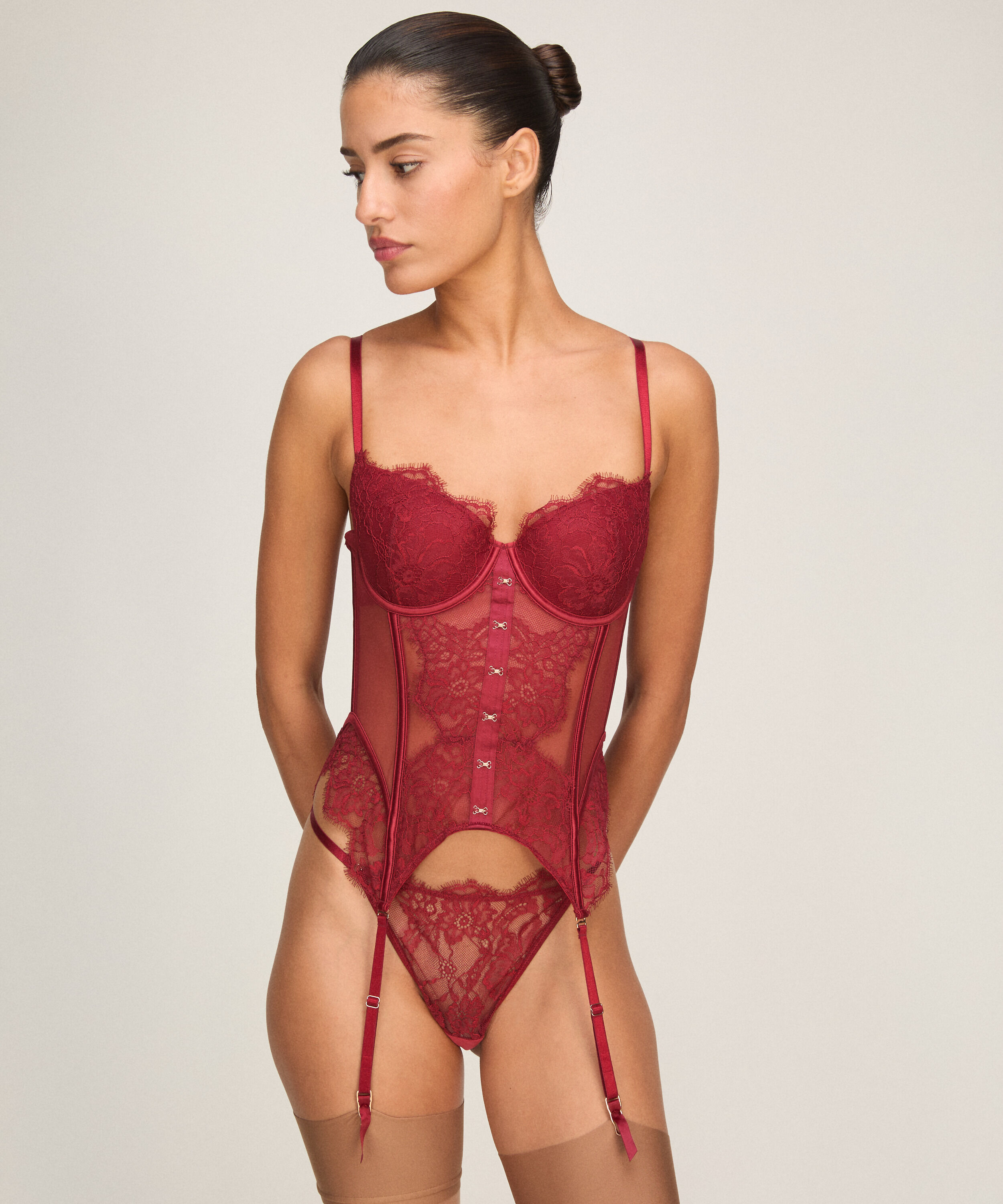 Bustier Cecilia, Rouge