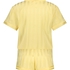 Ensemble de pyjama Satin, Jaune