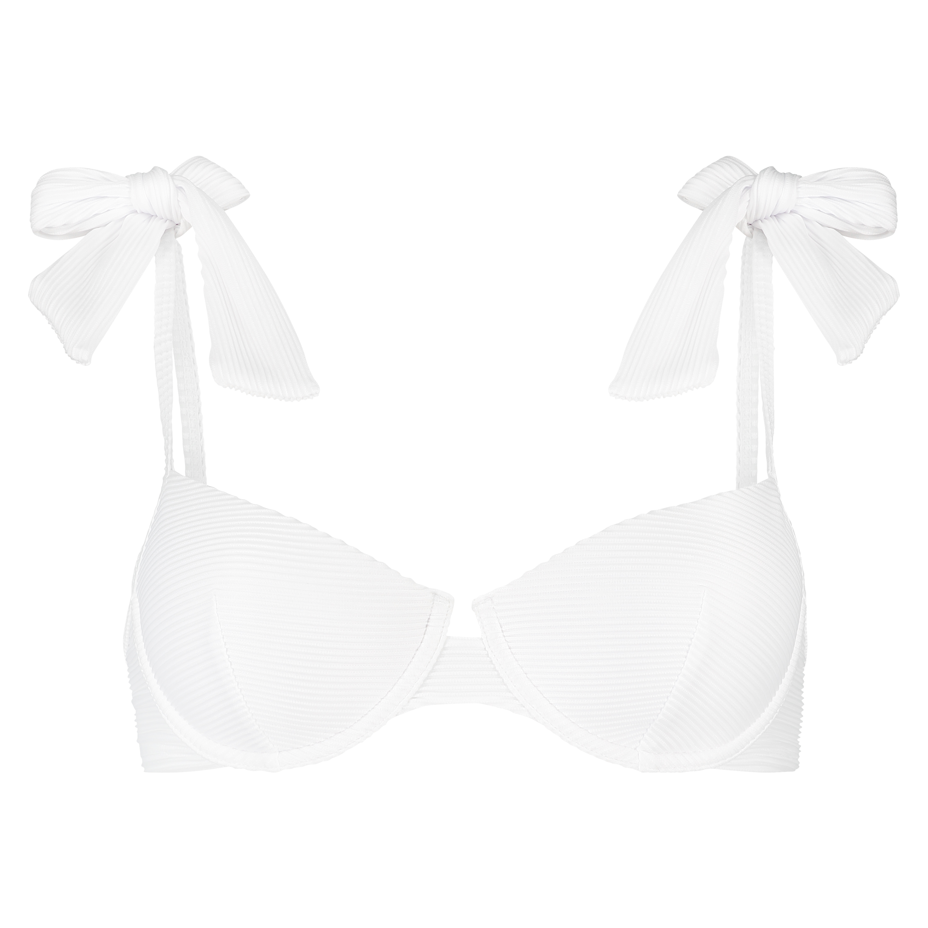 Haut de bikini à armatures préformé Santorini Vivian Hoorn, Blanc, main