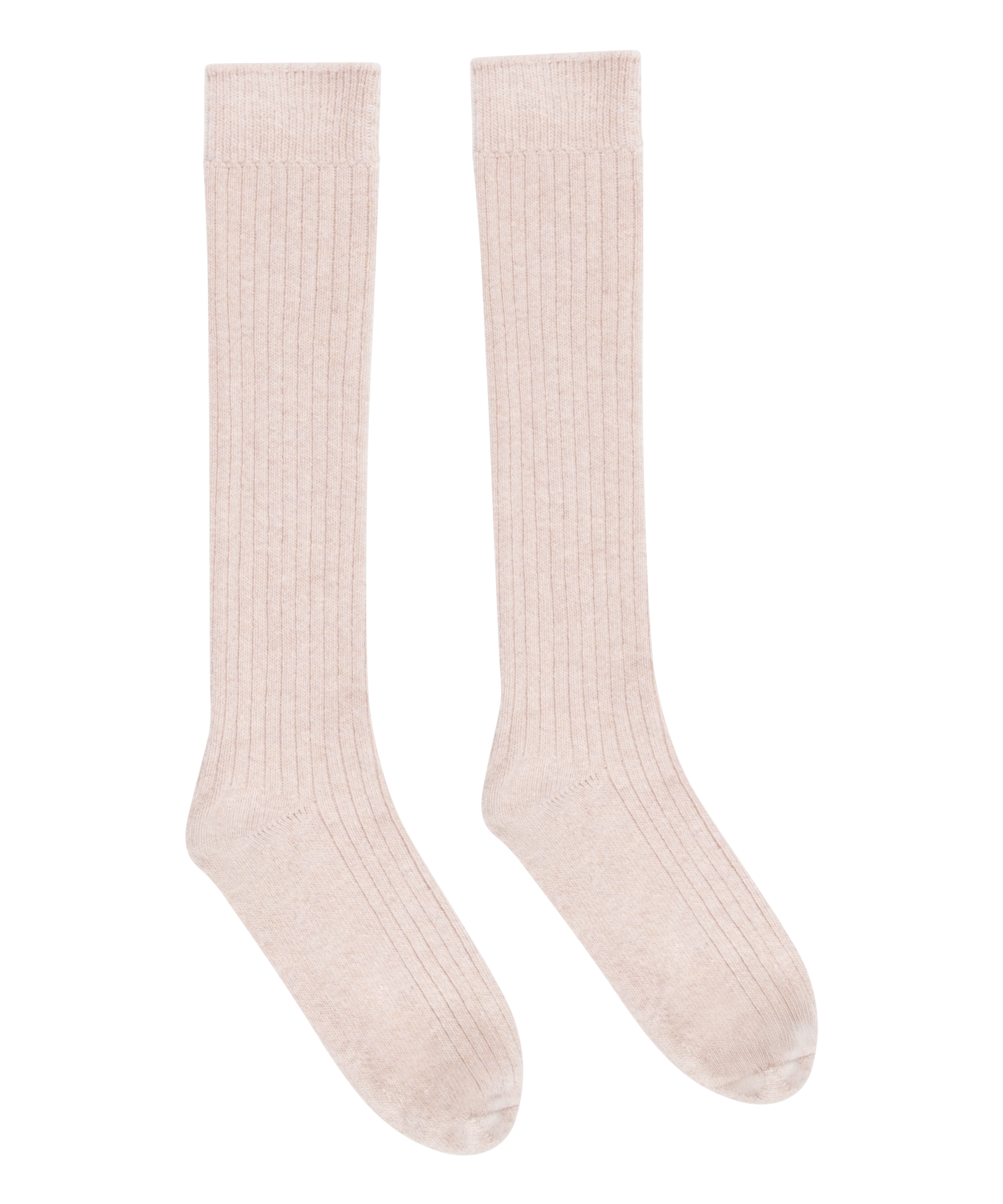 Chaussettes avec Cachemire, Rose, main